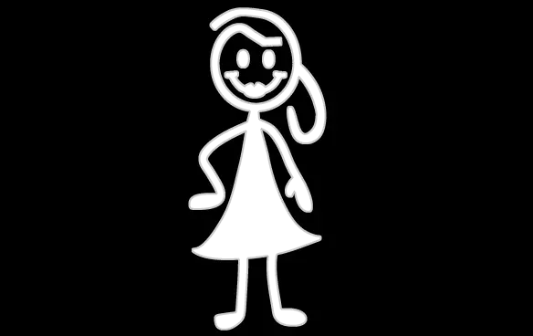 Pretty Mom Vinyl Decal – 2.8" X 5.3" Confident & Elegant Sticker 1