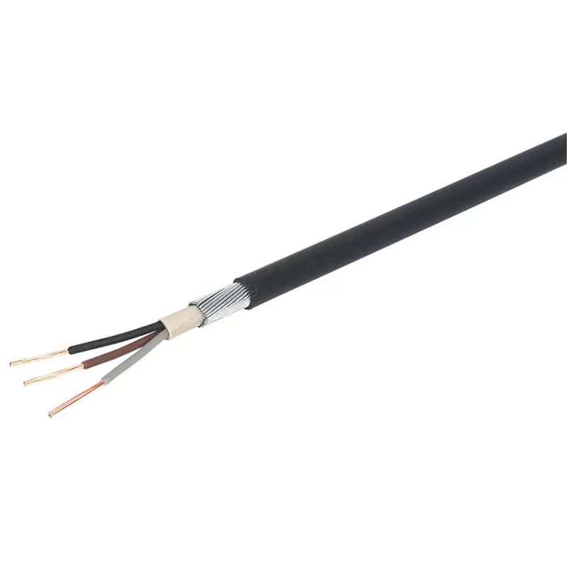 Prysmian 6943X Pvc Armoured Cable – 3-Core, 1.5Mm², Black, 10-Metre Coil For Indoor/Outdoor Use 1
