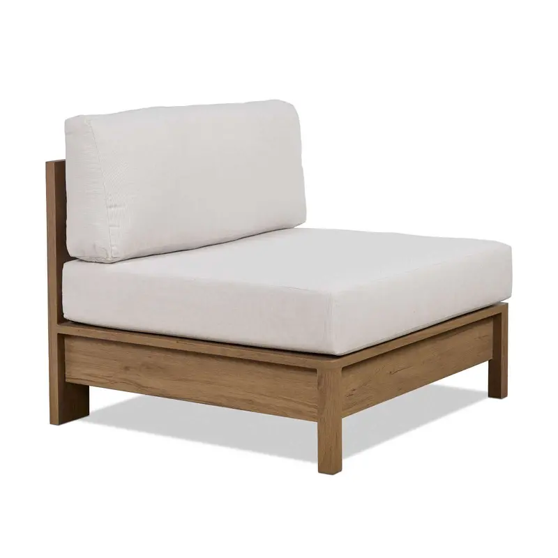 Real Flame Stratton Outdoor Armless & Corner Chair – Sunbrella®-Cushioned Patio Seating 1