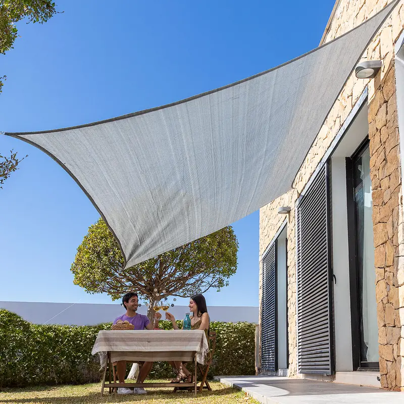 Reshad 3M X 4M Heavy-Duty Rectangular Shade Sail 1
