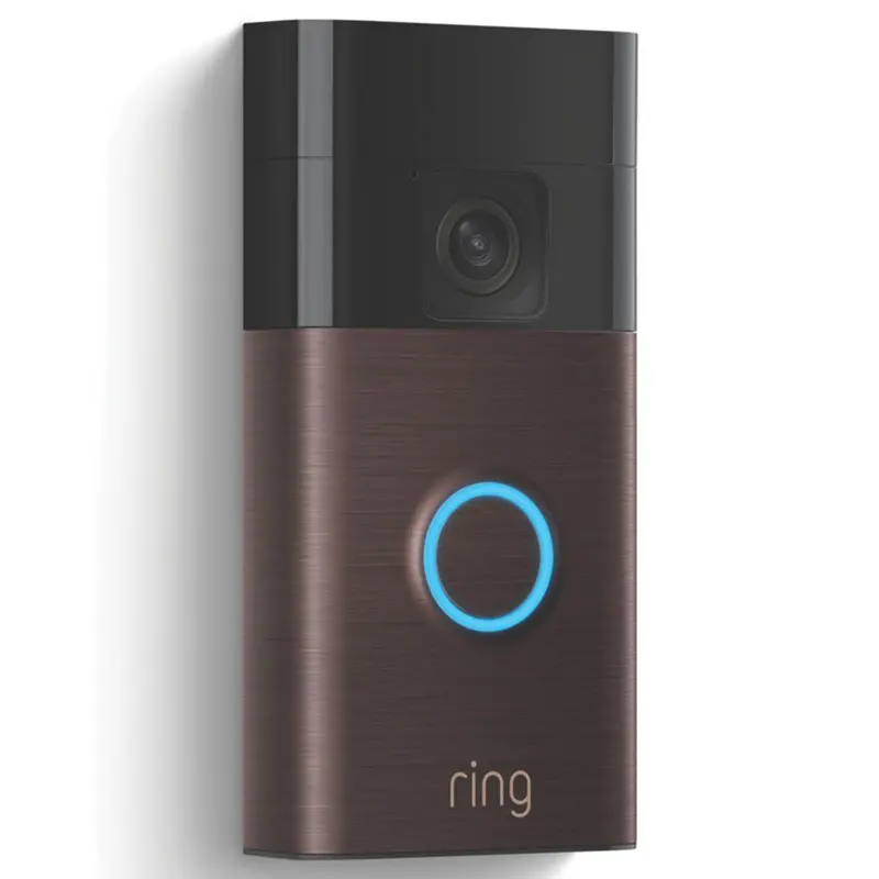 Ring Venetian Bronze Smart Video Doorbell – Wireless, Wifi, Battery-Powered, Built-In Intercom 1