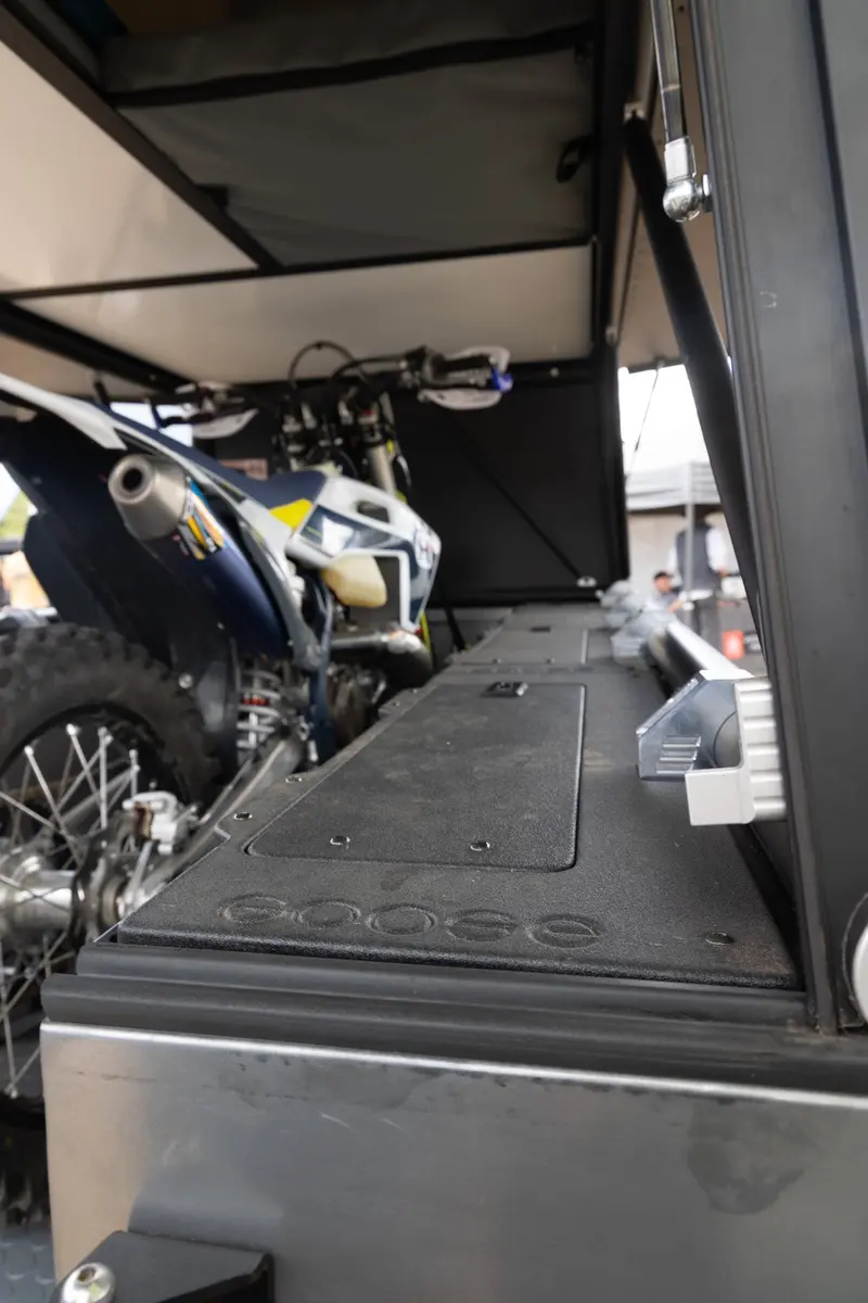 Rustic Mountain Overland Anzac Gfc Moto Hauler — Passenger-Side Utility Module Kit 1