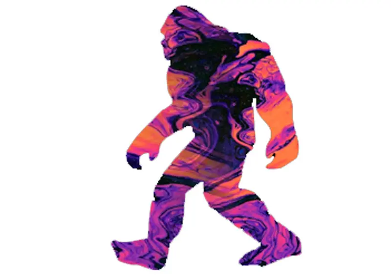 Sasquatch Embroidered Patch – Outdoor Adventure Design 1