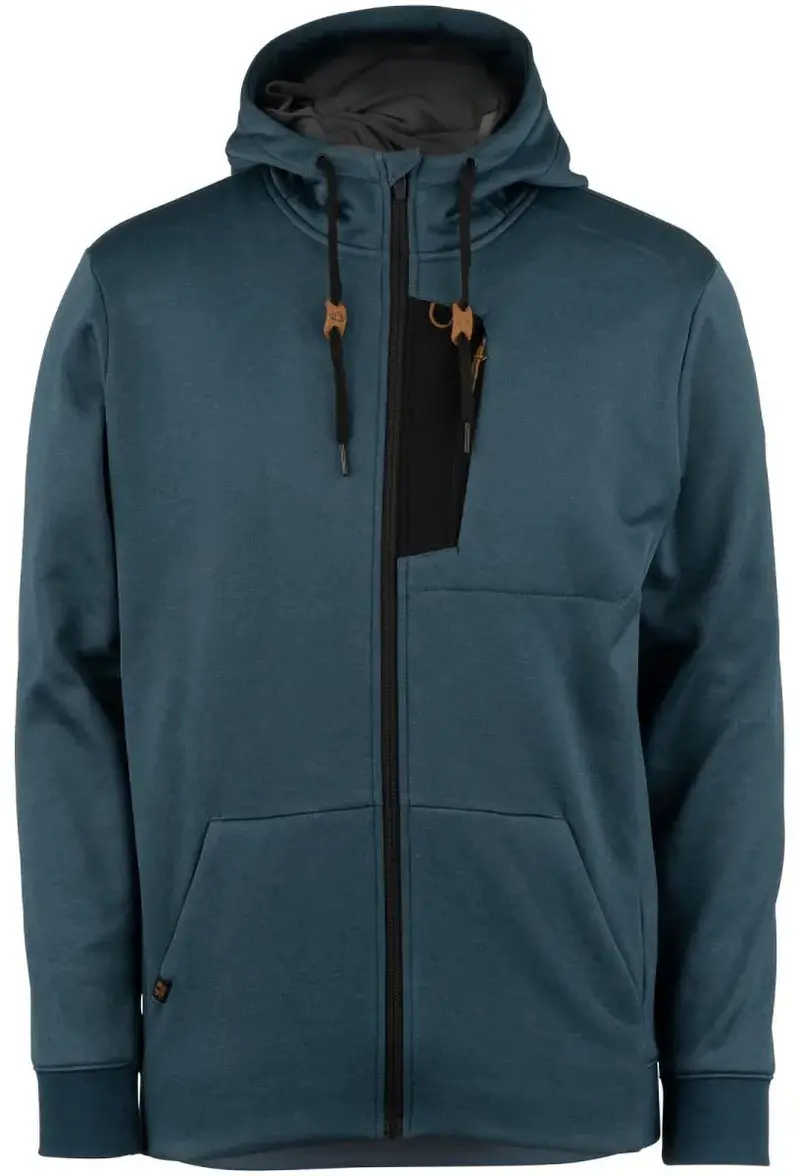 Shack Men'S Insulated Fishing Zip Hoodie With Water-Resistant Finish 1