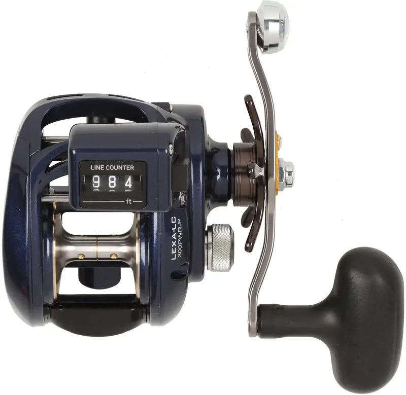 Shimano Lexa 300 Line-Counter Trolling Reel 1