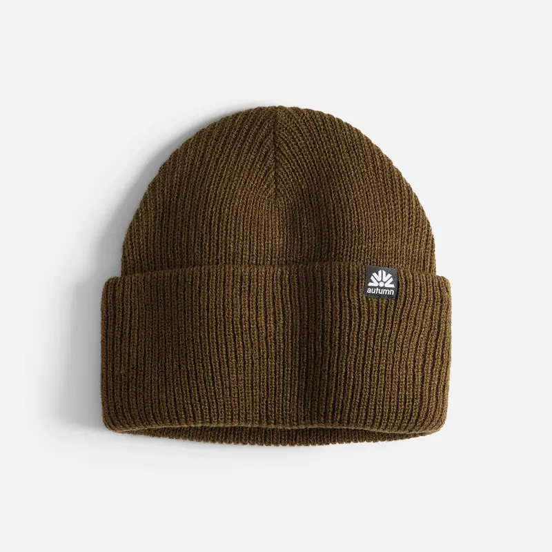 Simple Solid Beanie – Minimalist Ribbed Wool Hat 1