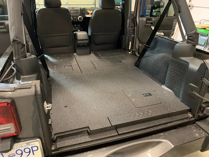 Stealth Sleep Kit For Jeep Wrangler Jku (4-Door) 1