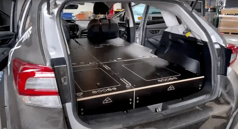 Subaru Crosstrek 2Nd Gen Sleep & Storage Solution (2018–2023) 1