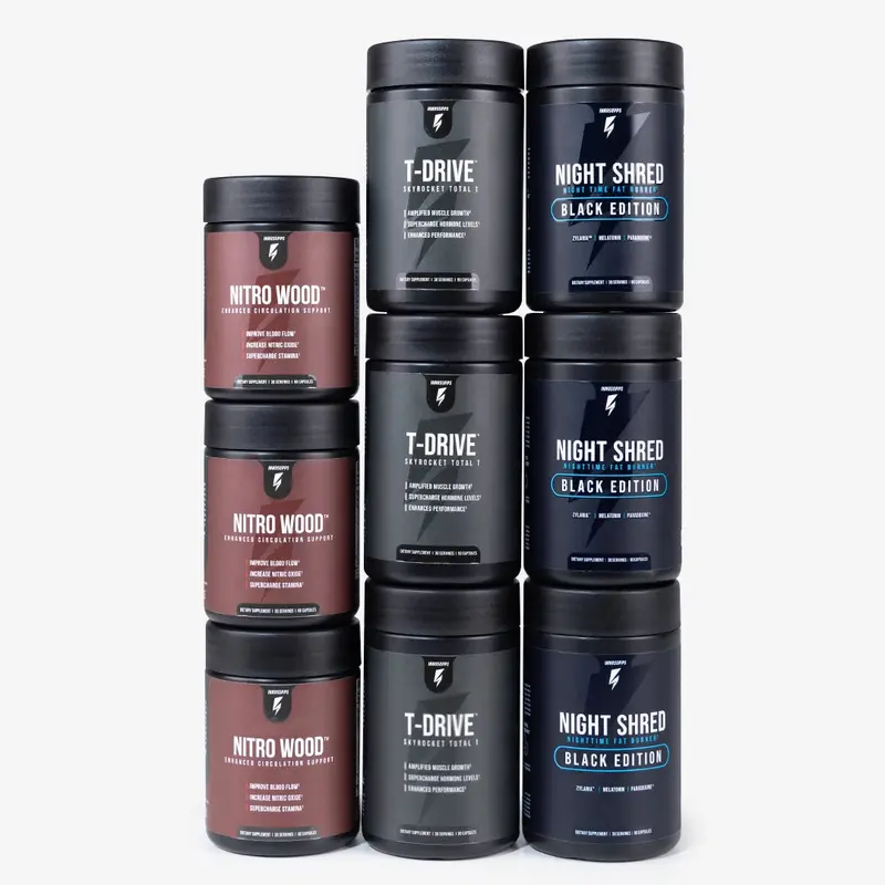 Supercharged Male Stack – 90-Day Comprehensive Formula 1