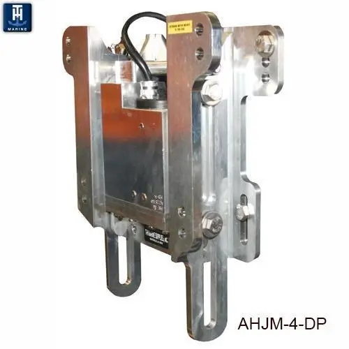 T-H Marine Atlas Micro 4-Inch Hydraulic Jack Plate – Polished Aluminum Finish 1
