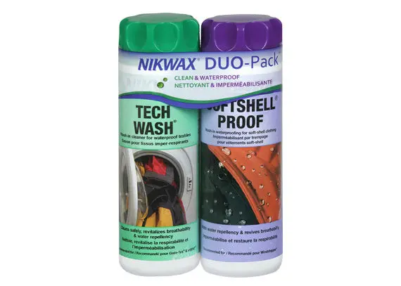 Tech Wash + Softshell Proof Duo Care Kit 1