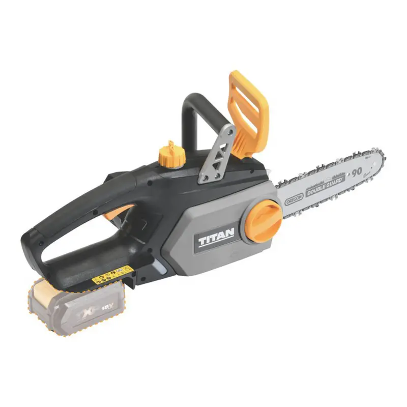 Titan 18V Cordless Chainsaw – 25Cm Bar, Li-Ion Powered Garden Tool (Body Only, No Battery/Charger) 1