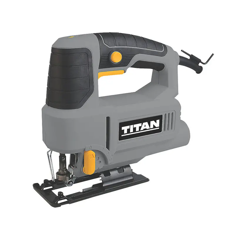 Titan 600W Variable-Speed Jigsaw – Soft-Grip Handle, 3-Stage Pendulum Action, Ttb867Jsw Model 1