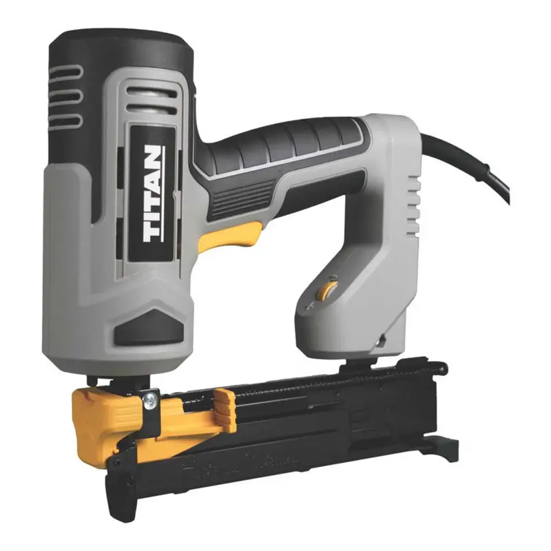 Titan Ttb970Nst Electric Nail Gun & Stapler – 32Mm Second-Fix Tool With Soft-Grip Handle 1