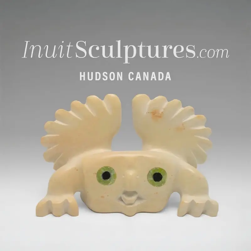 Toonoo Sharky’S 5" Owl Carving — *Hide And Seek* 1