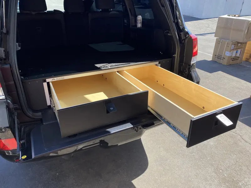 Toyota Land Cruiser 200 Series (2008–2021) Stealth Sleep & Storage Kit – All-In-One Camp Setup 1