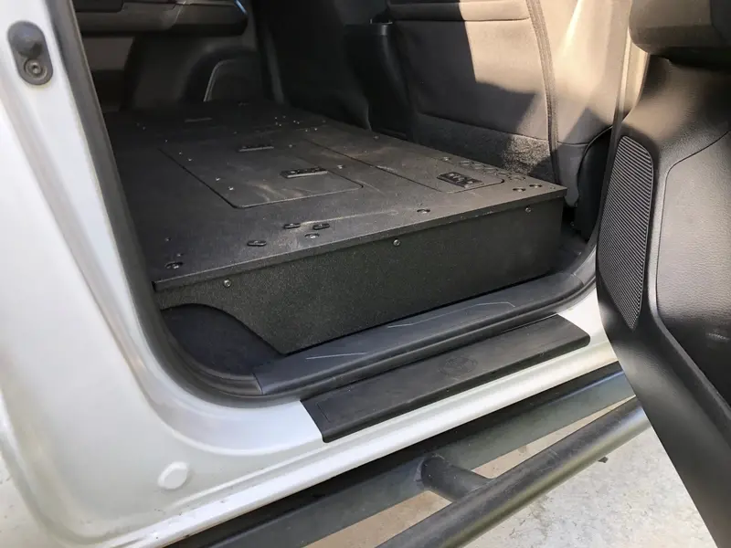 Toyota Tacoma (2005–2023) Double Cab Second-Row Seat Infill Panels 1
