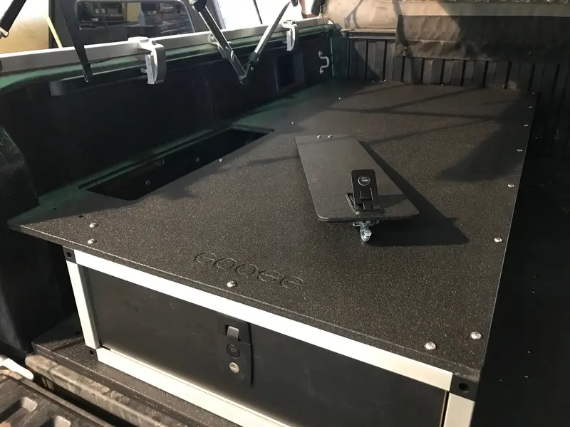 Toyota Tacoma 2005–2023 Single Drawer Module With Top Mounting Plates 1