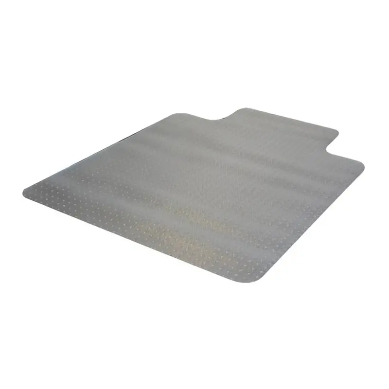 Translucent Rectangular Chair Mat For Carpet – Sturdy Lipped Office Floor Protector, 1200 X 900Mm 1