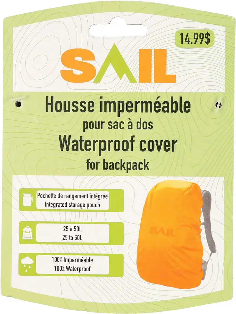 Universal Backpack Rain Cover – Waterproof Protection 1
