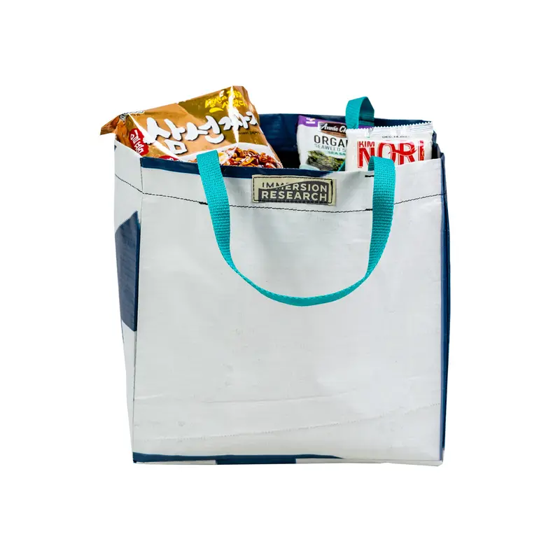 Upcycled Billboard Heavy-Duty Grocery Tote 1