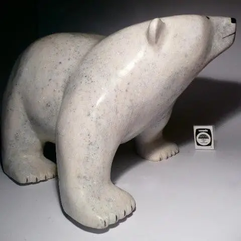 Walking Bear Carving By Nuna Parr 1