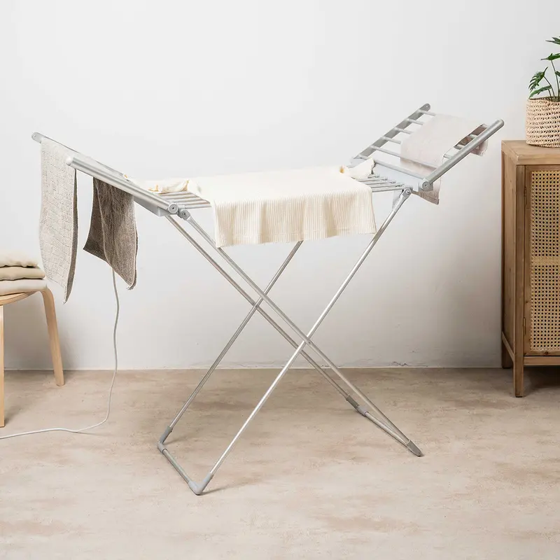 Warmmat Smart Electric Clothes Dryer – Foldable Dual-Wing Model With Touchscreen, Timer & Temp Control 2