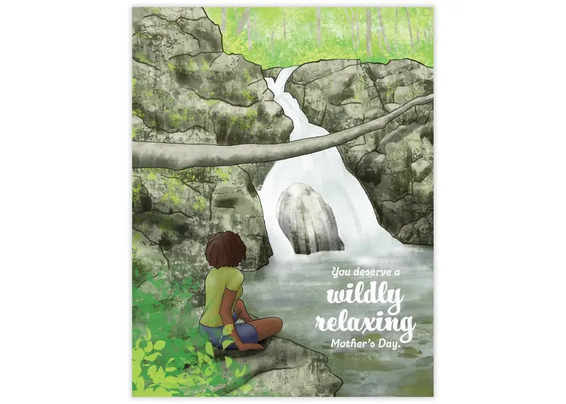 'Wildly Relaxing' Spa-Inspired Mother’S Day Card 1