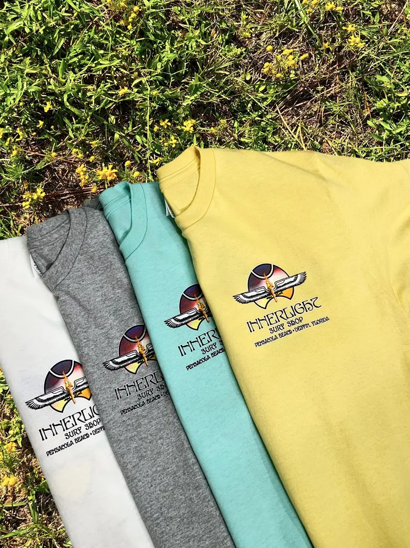 Wing & Torch Symbolic T-Shirt — Innerlight Signature Style 1