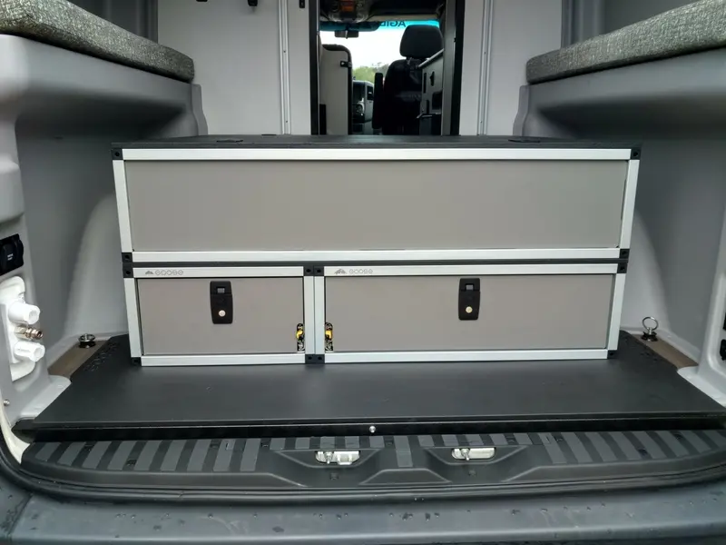 Winnebago Revel (2017–2020) Top Utility Module Storage Solution 1