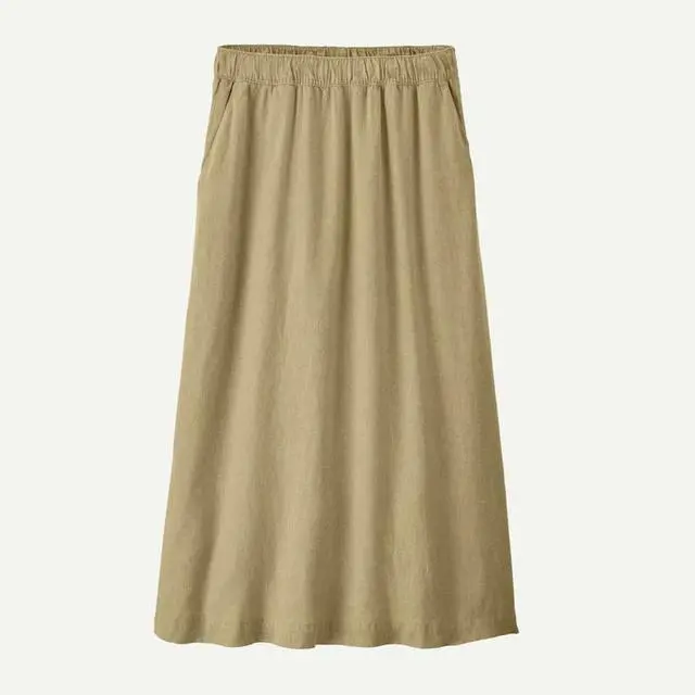 Women'S Garden Island Linen-Blend Skirt 1