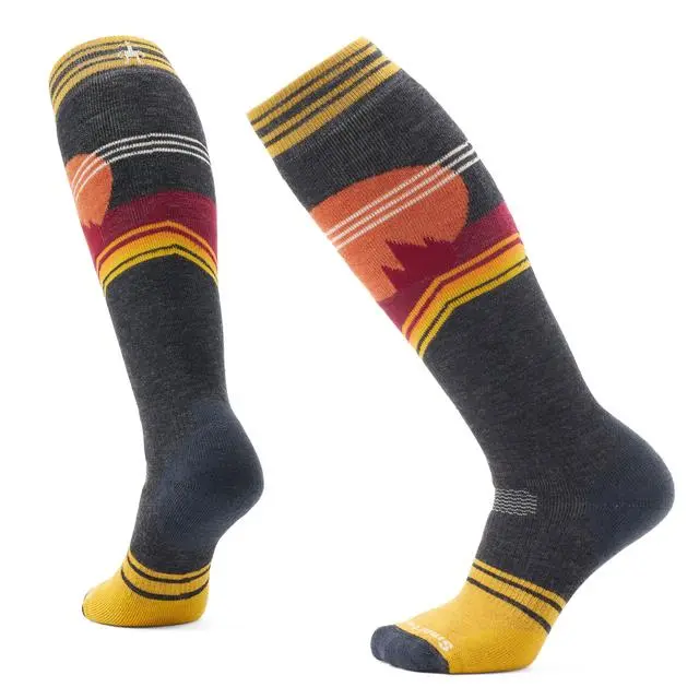 Women’S Moon Energy Over-The-Calf Snowboard Socks 1