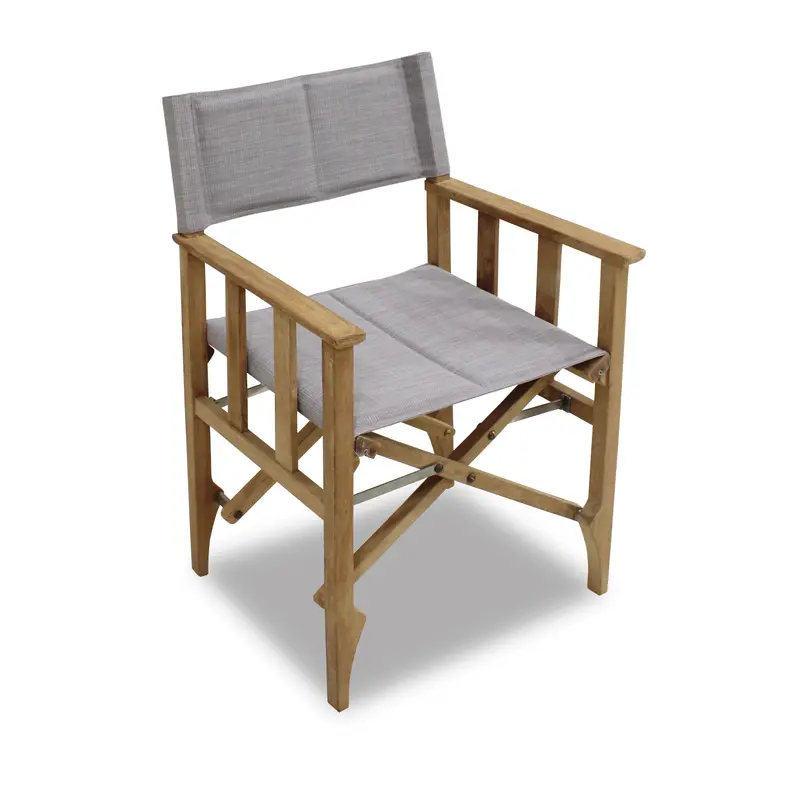 Zircon Teak Taupe Armchair 1
